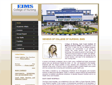 Tablet Screenshot of eims.in